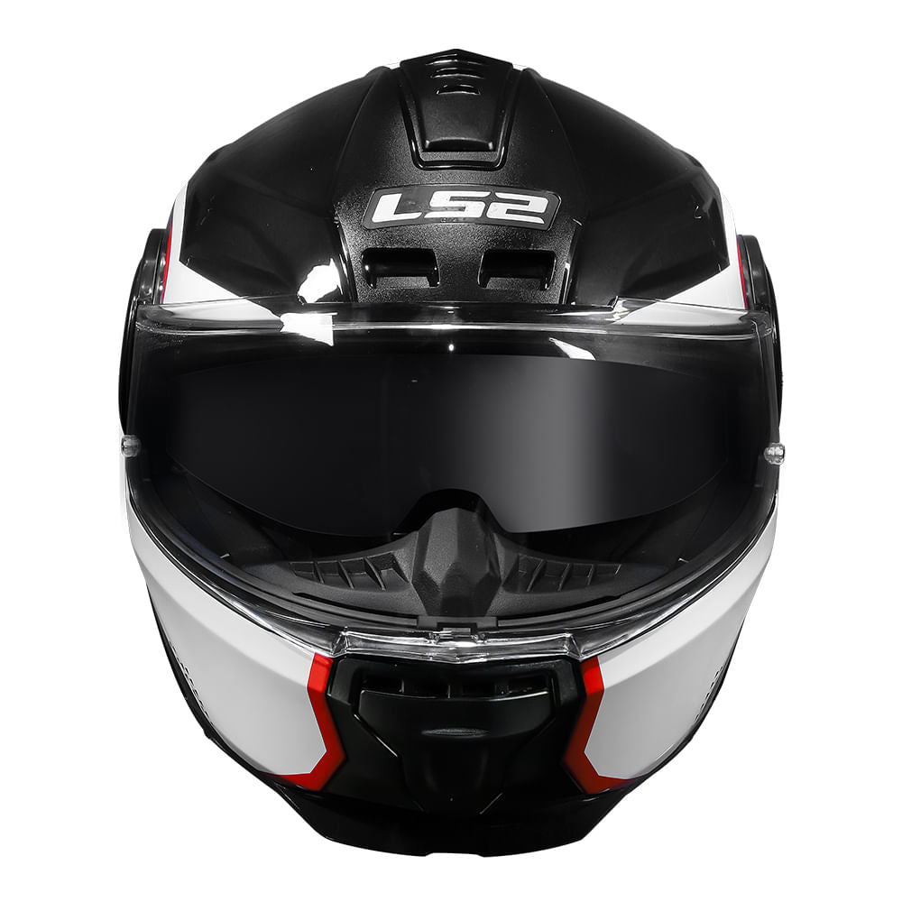 CAPACETE SCOPE ARCH BRANCO/VERMELHO 9