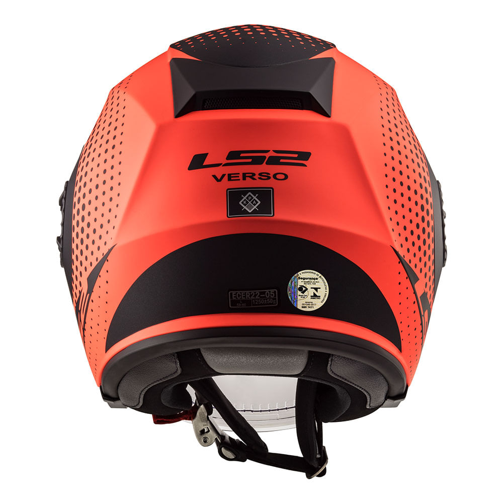 CAPACETE VERSO SPIN LARANJA 4