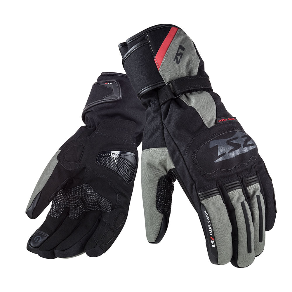 LUVA SNOW CINZA 1