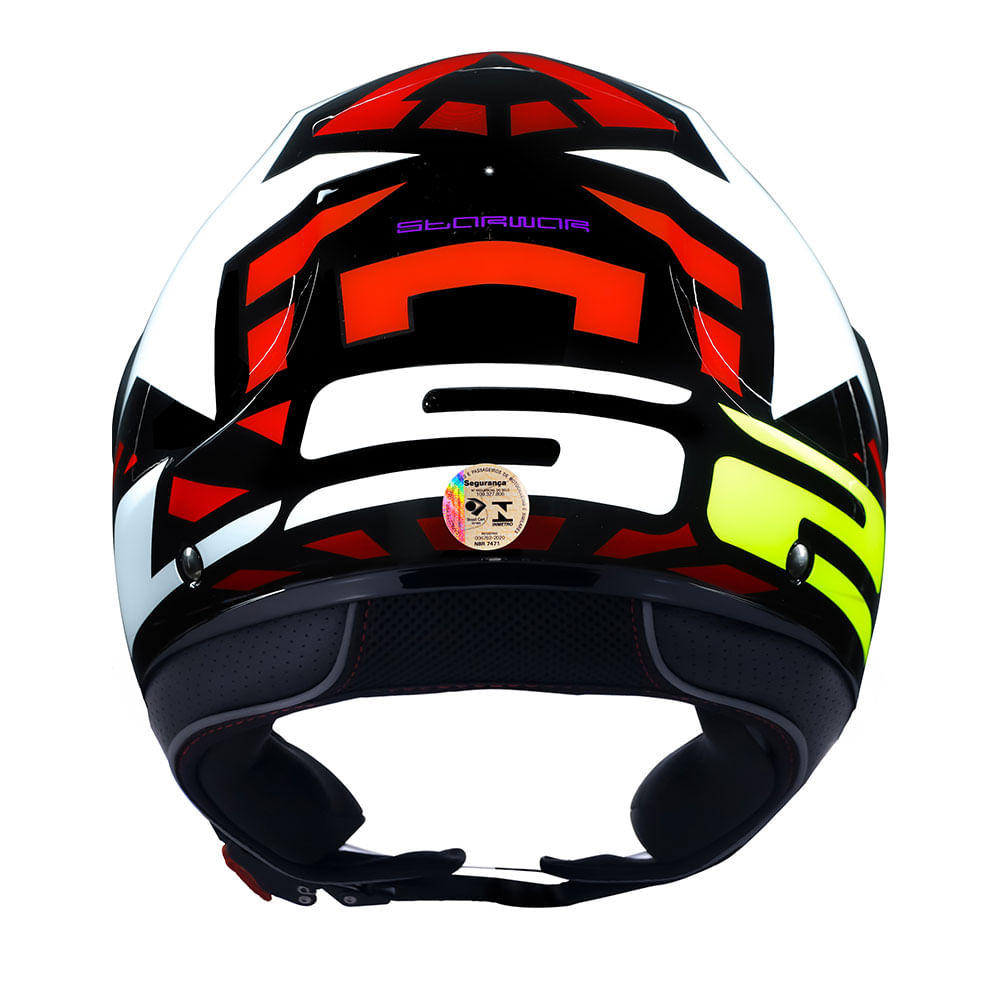 CAPACETE AIRFLOW STARWAR VERMELHO 3