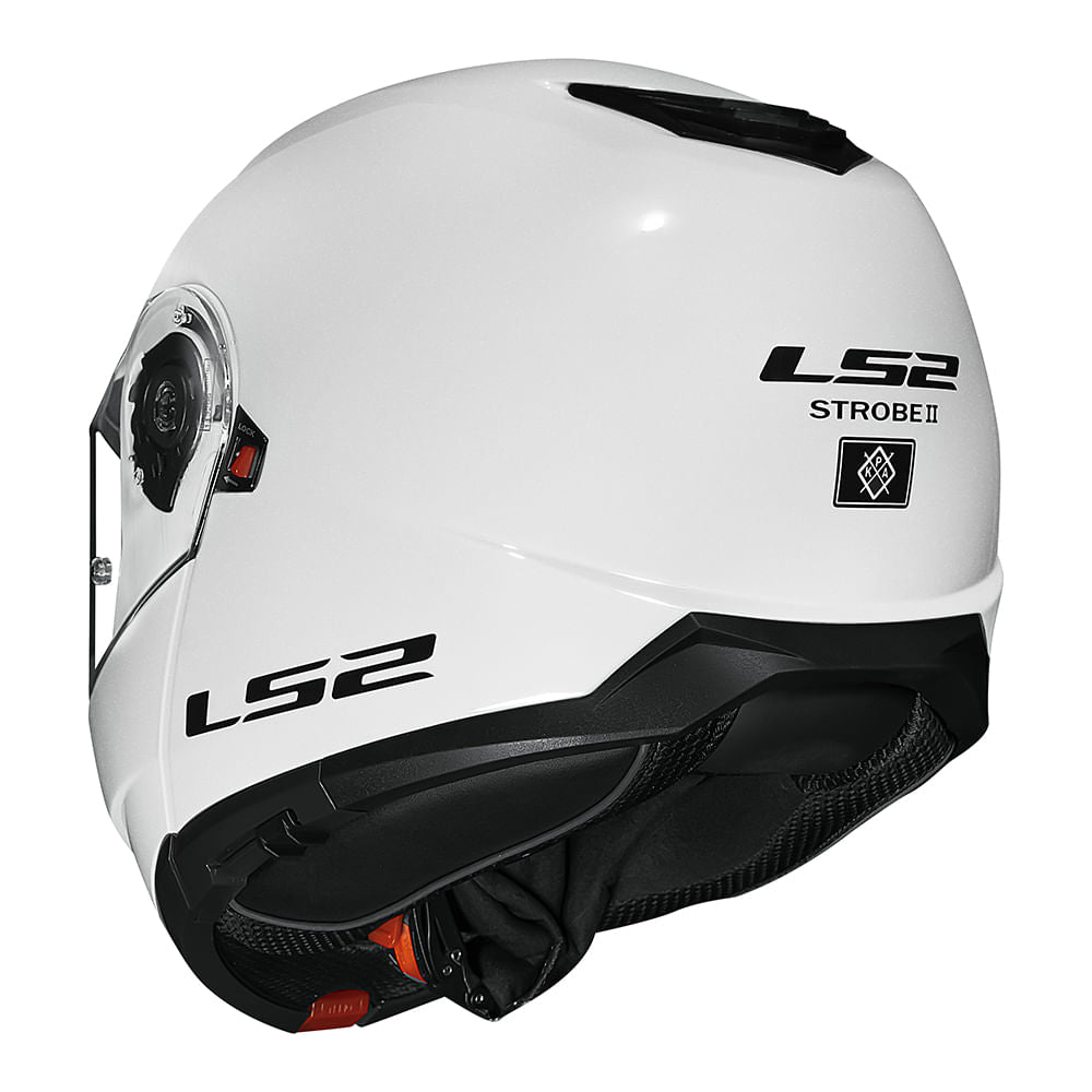 CAPACETE STROBE II MONOCOLOR BRANCO 12