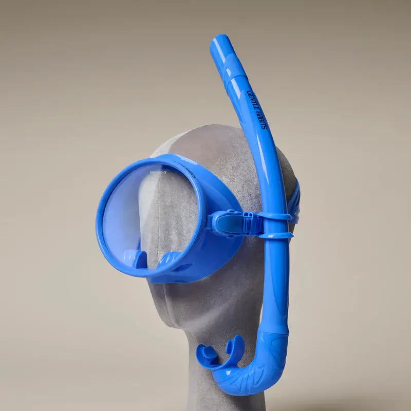 Dive Mask and Snorkel Set in Immersion Blue