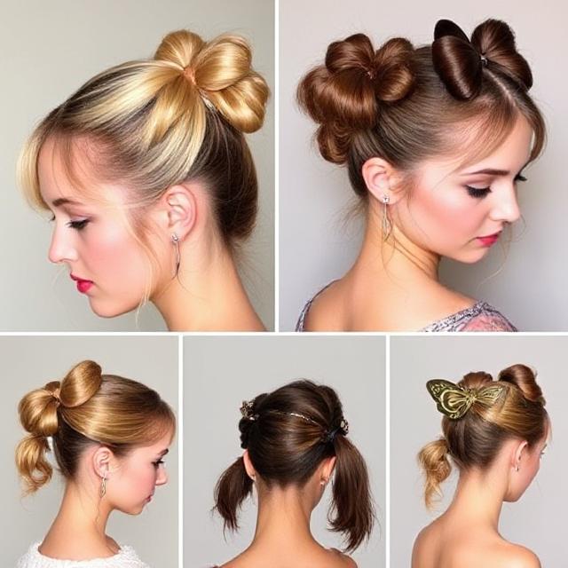 Iconic '90s Butterfly Clip Hairstyles