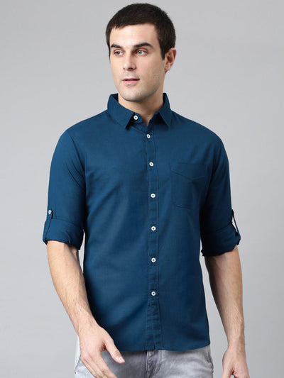 Buy Green Shirts for Men by DENNISLINGO PREMIUM ATTIRE Online