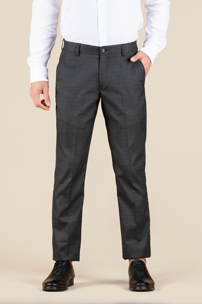 Checkered sales formal pants