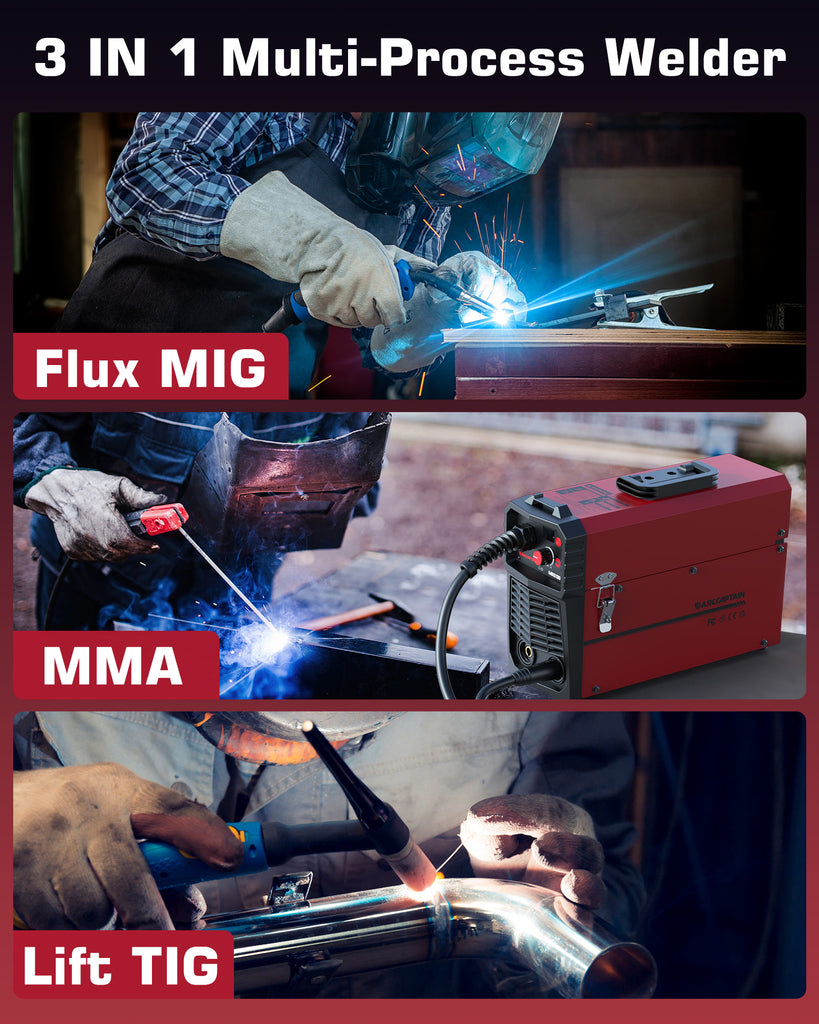 Best 3 in 1 Portable No Gas Mig Welder MIG130