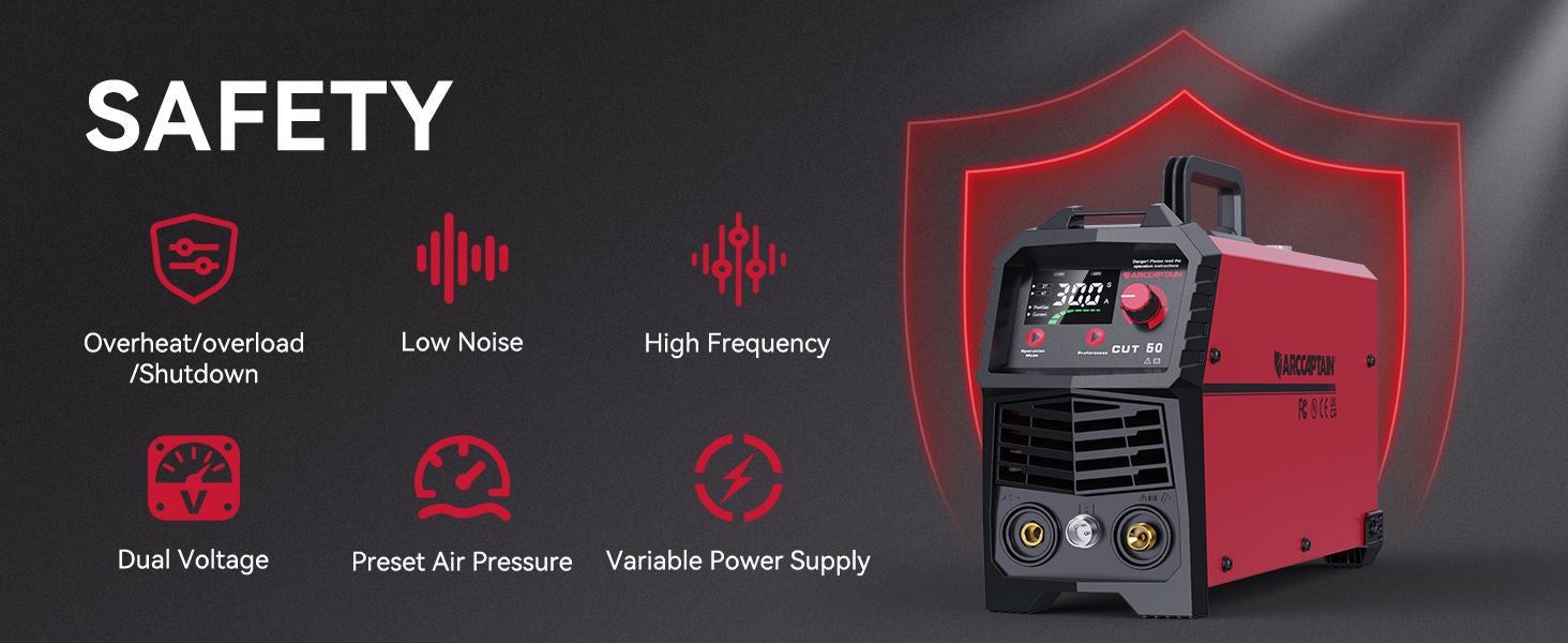 CUT50 Plasma Cutter Safety