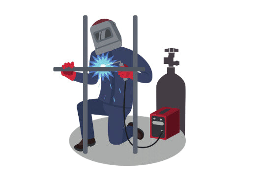 overview of MIG Welder Parts Diagram