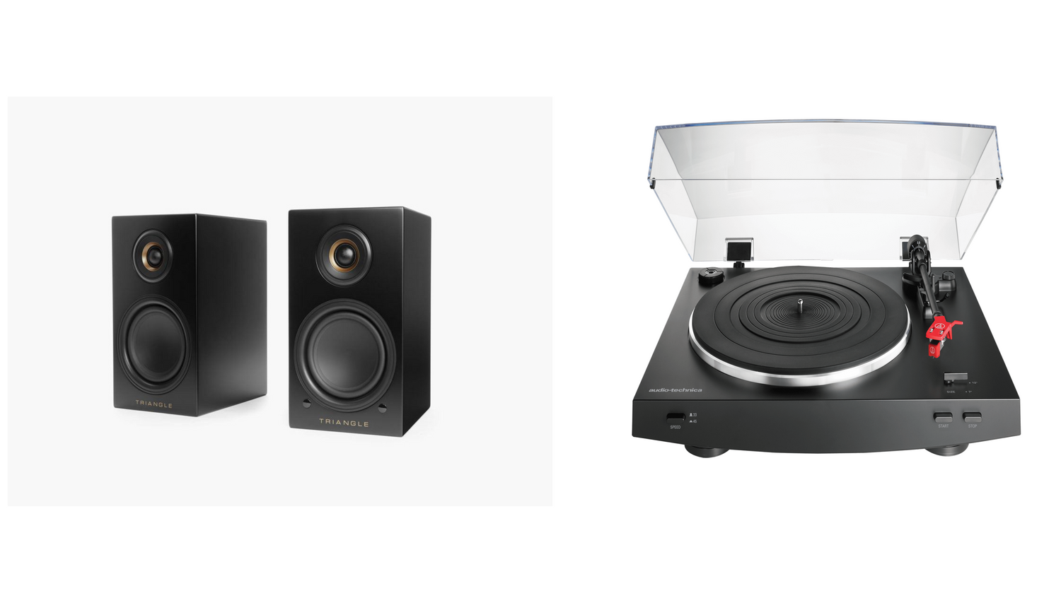 active turntable speakers