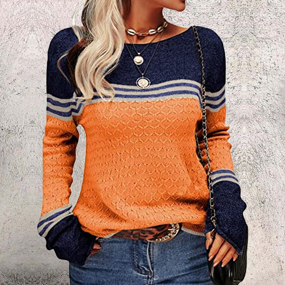 orange-and-blue-color-block-striped-long-sleeve-top-alxoy