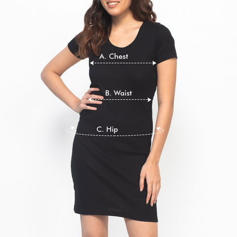 Womens Dresses | Rib Tee Dress Carbon Black