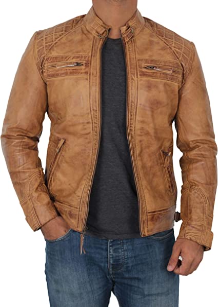 mens-cafe-racer-motorcycle-real-leather-brown-jacket