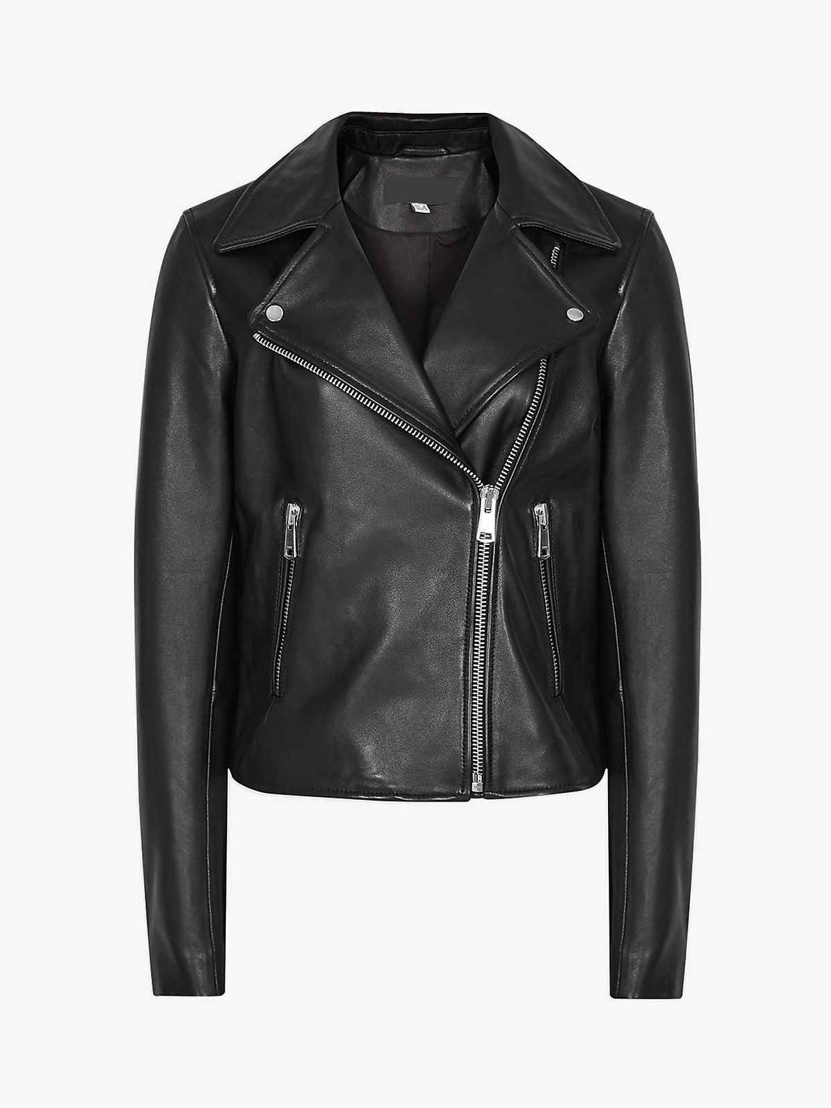womens-black-asymmetric-lined-leather-jacket
