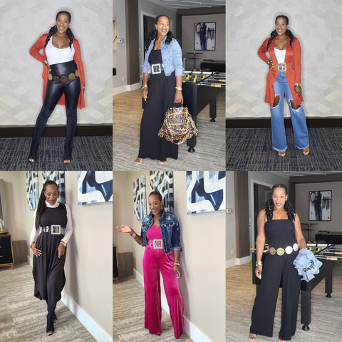 6 Ways to Style a Wide Waist Belt