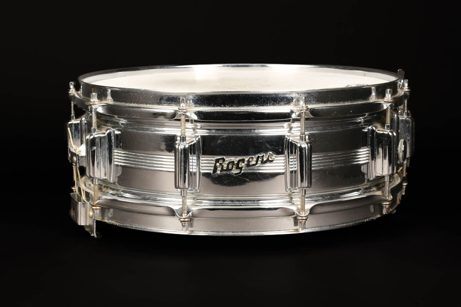 Rogers 5x14 Dyna-Sonic COB 5-Line Snare Drum - Vintage - Salt City