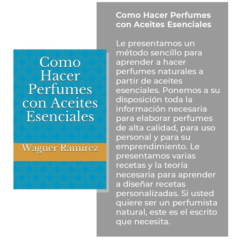 Como Hacer Perfumes Con Aceites Esenciales - Ramírez | AMADO LIBROS  LIBRERÍA EN LÍNEA