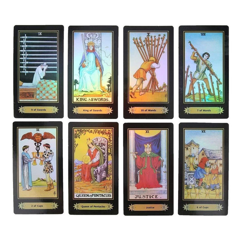 Tarot Cards, Jinete Waite Tarot Tarot, 78 Tarot Tarjetas Fut