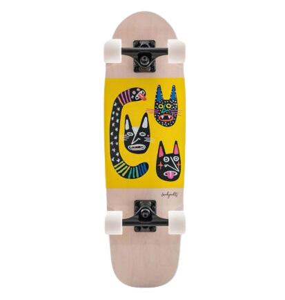 Landyachtz Dinghy Coffin Kitty Cruiser Complete – Coast Board Shop