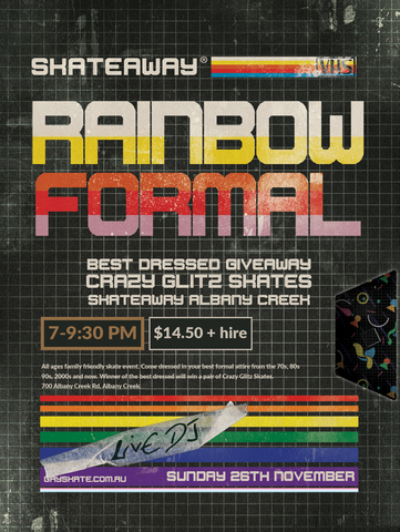 Rainbow Formal Event Flyer