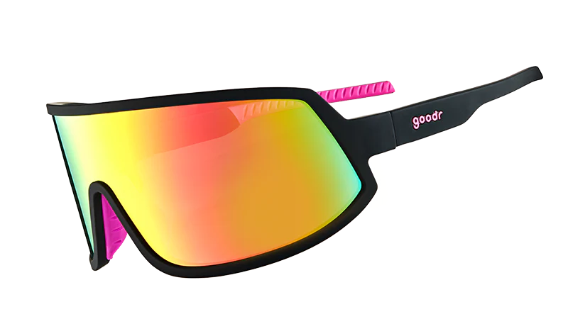 Goodr I Do My Own Stunts Sunglasses - Black/Multi