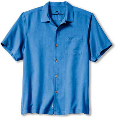 Tommy Bahama Coastal Breeze Check IslandZone® Camp Shirt