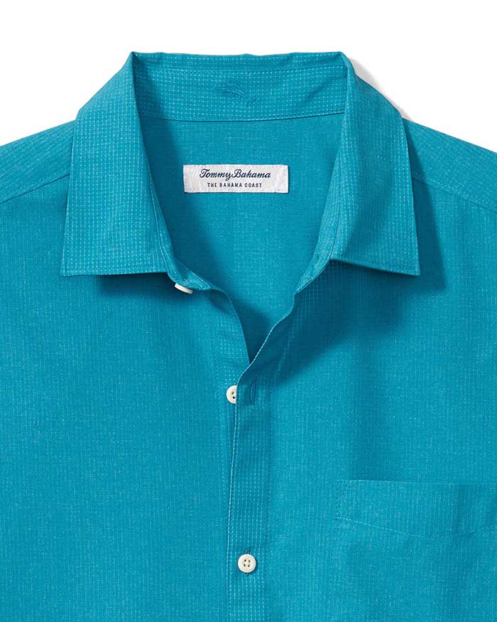 Tommy Bahama IslandZone Bahama Coast Jungle Royale Camp Shirt in Cobalt Sea  – Island Trends