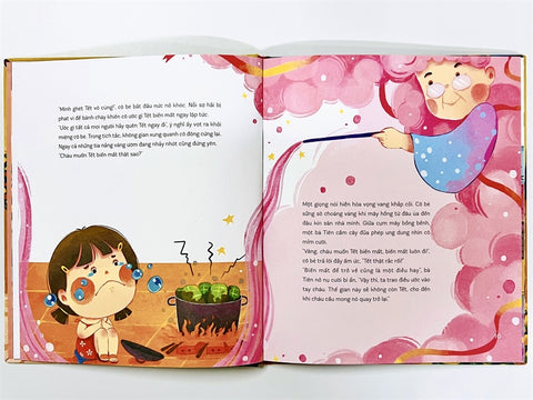 Vietnamese children's book Do Quen Duoc Tet (What if Lunar New Year is Forgotten?)