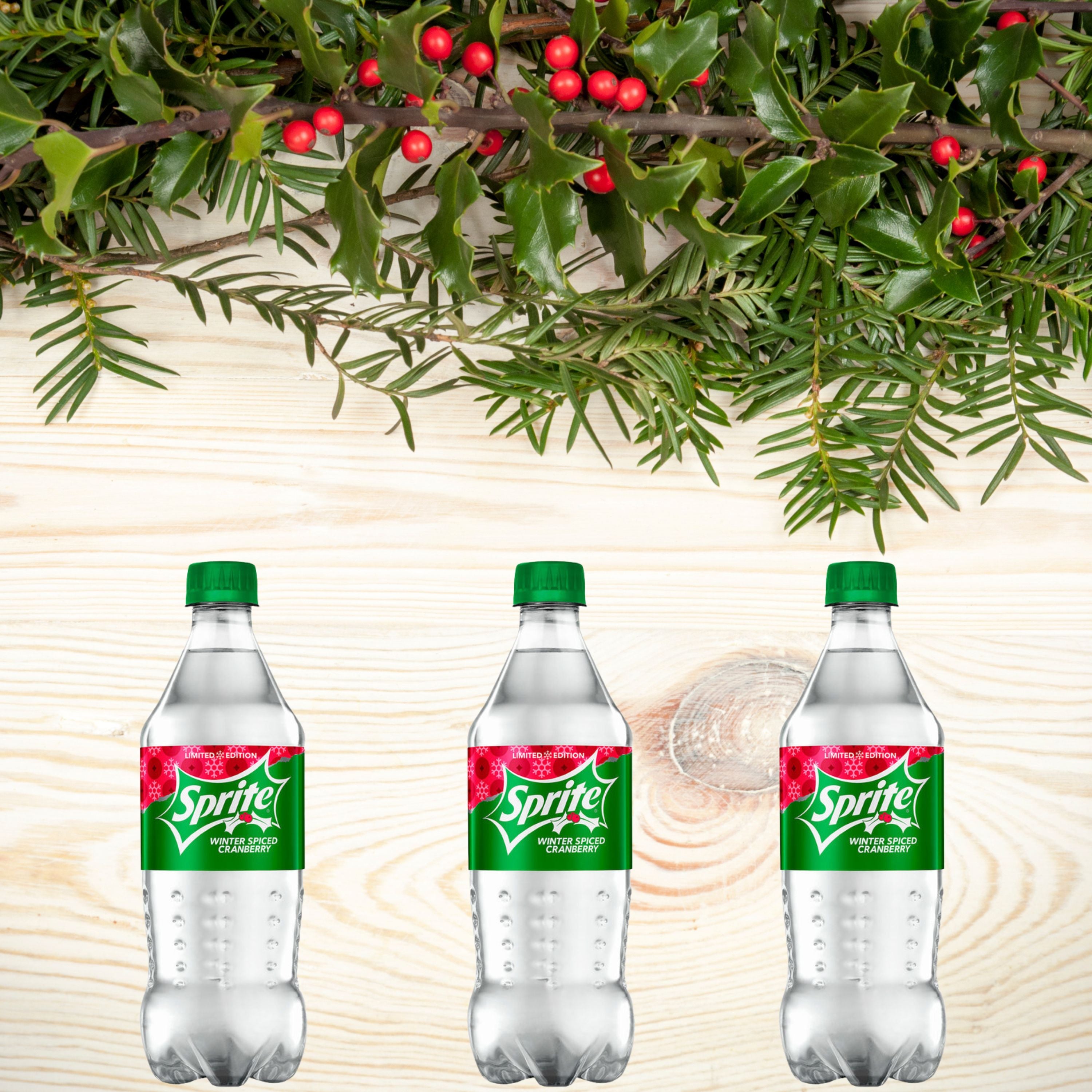 Sprite Winter Spiced Cranberry 20 oz 24 Pack Louisiana Pantry