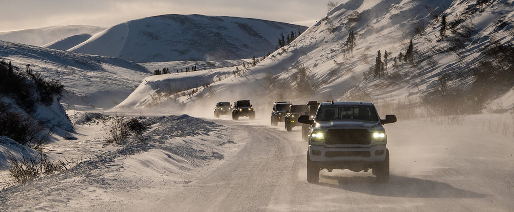 EVO RAM 2500 3.5 Inch Lift Kit Driving to the Arctic Ocean