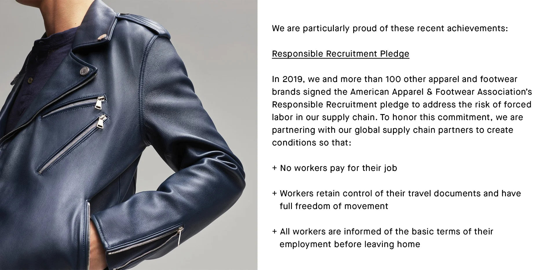 responsible recruitment pledge