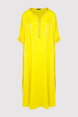 yellow kaftan