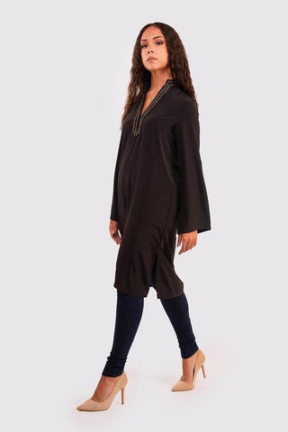 long black tunic top