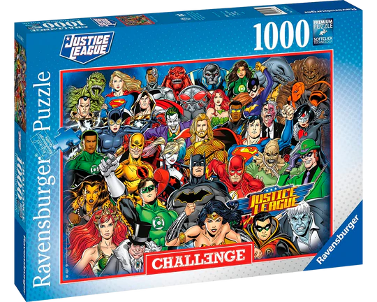 Challenge - DC Comics: Rompecabezas 1000 Piezas Ravensburger – Montecassino  MX