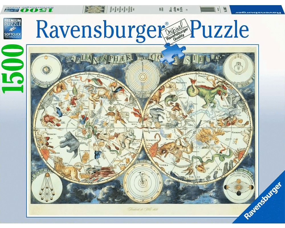 Contribuyente rodear Medio Mapa Fantástico: Rompecabezas 1500 Piezas Ravensburger – Montecassino MX