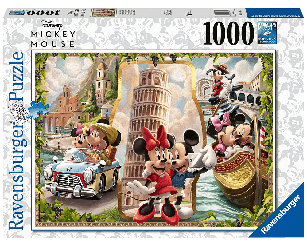 Ravensburger - Castillos Disney: Bella - Puzzle 1000 piezas