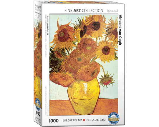 Puzzle de la Pintura MELOCOTONERO EN FLOR de Vincent Van Gogh 1000 Piezas  Bluebird 60116