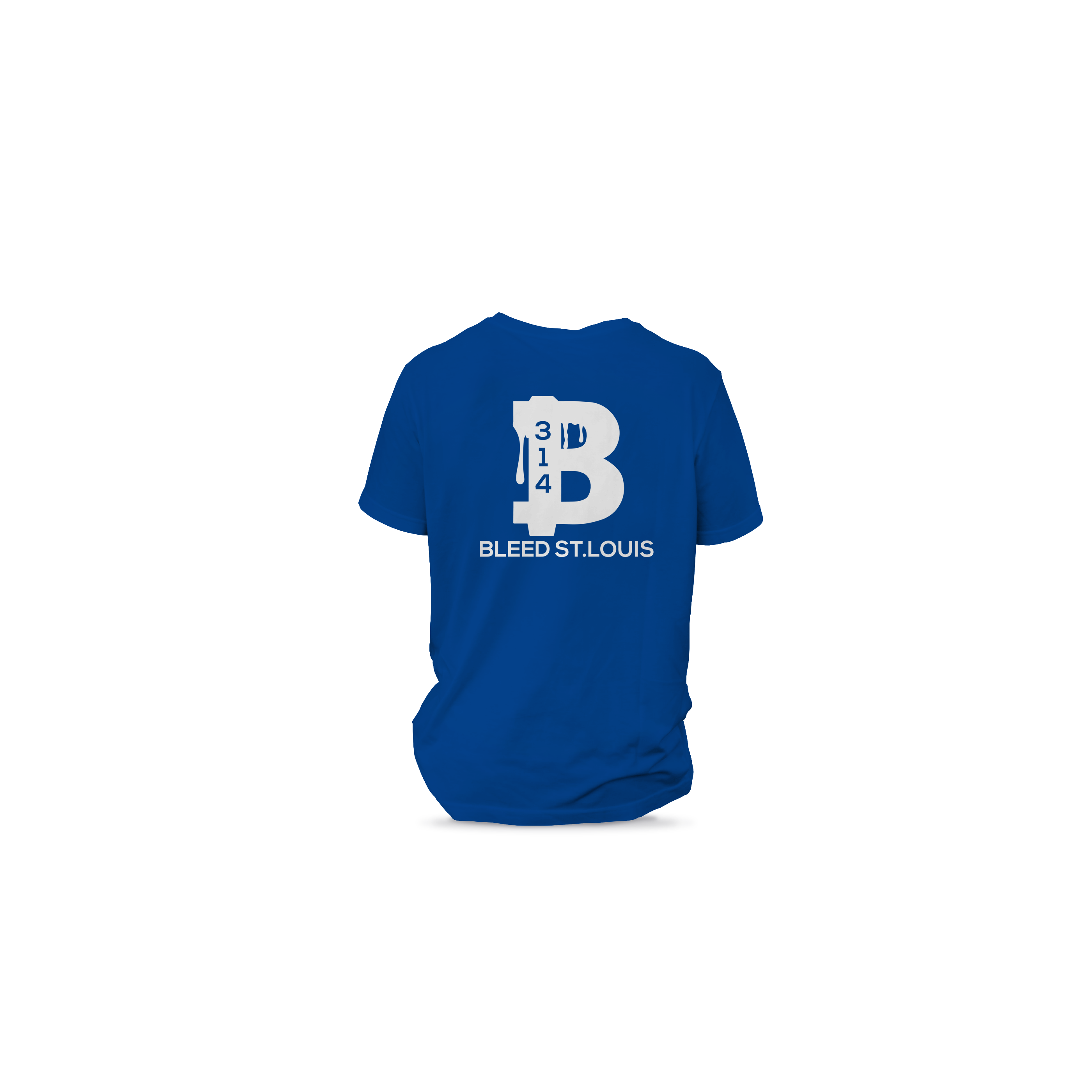 Bleed St.Louis 314 Premium Royal Blue T-Shirt