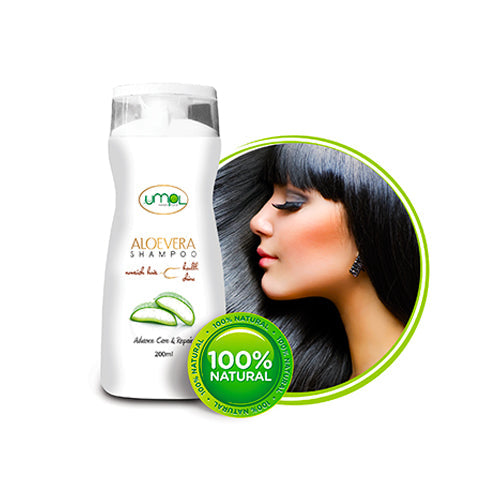 UMPL Aloevera Shampoo - Control Hair Loss ,Increase Thick & Healthy Hair Growth -200ML UMPL HEALTH CARE