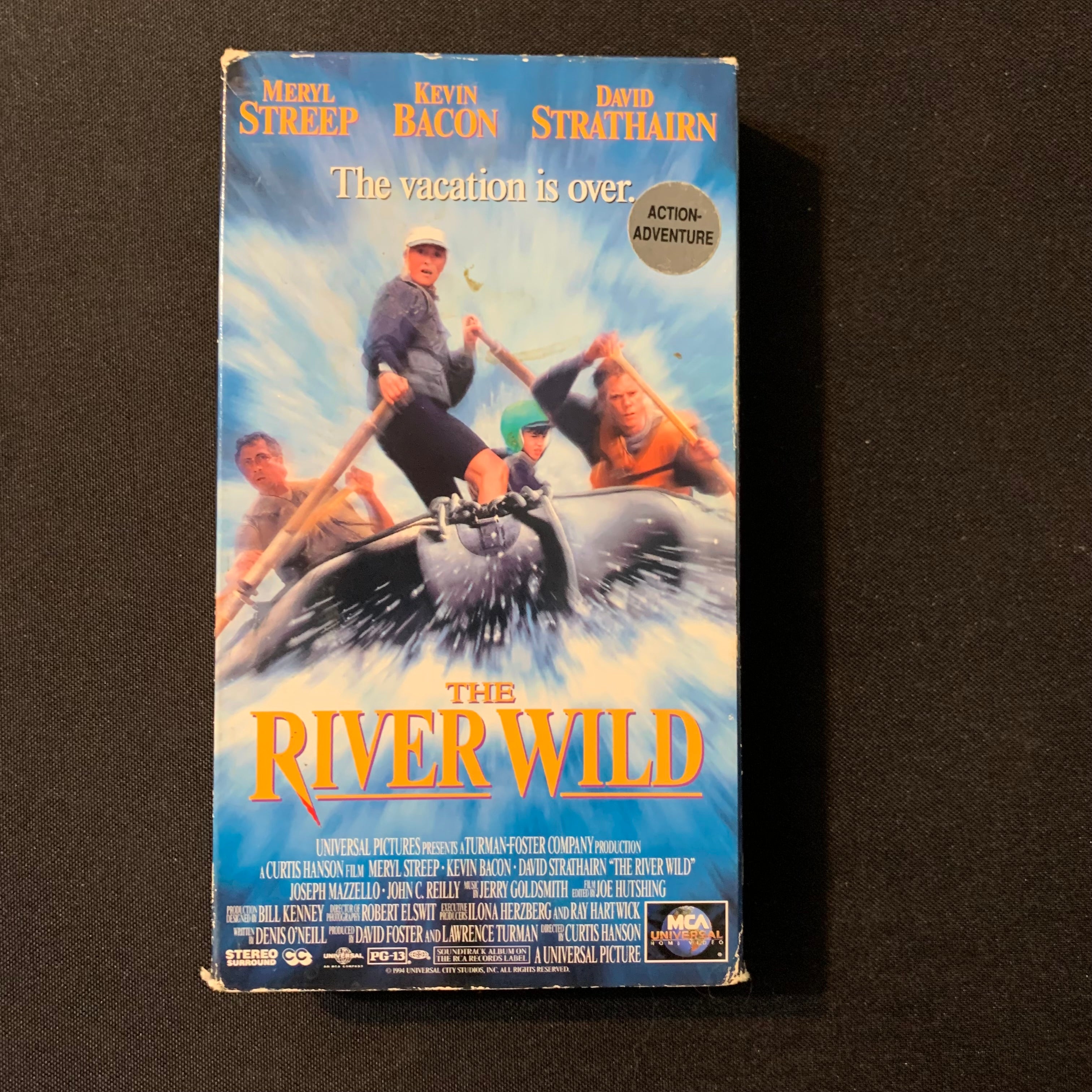 VHS The River Wild (1995) Meryl Streep, Kevin Bacon, David Strathairn