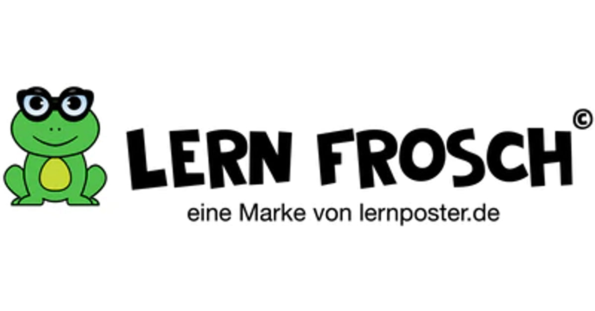 Lern Frosch© eine Marke von Lernposter.de