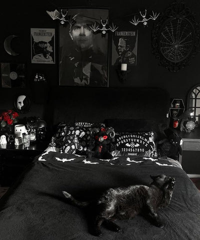 Your 21st Century Gothic-Styled Bedroom