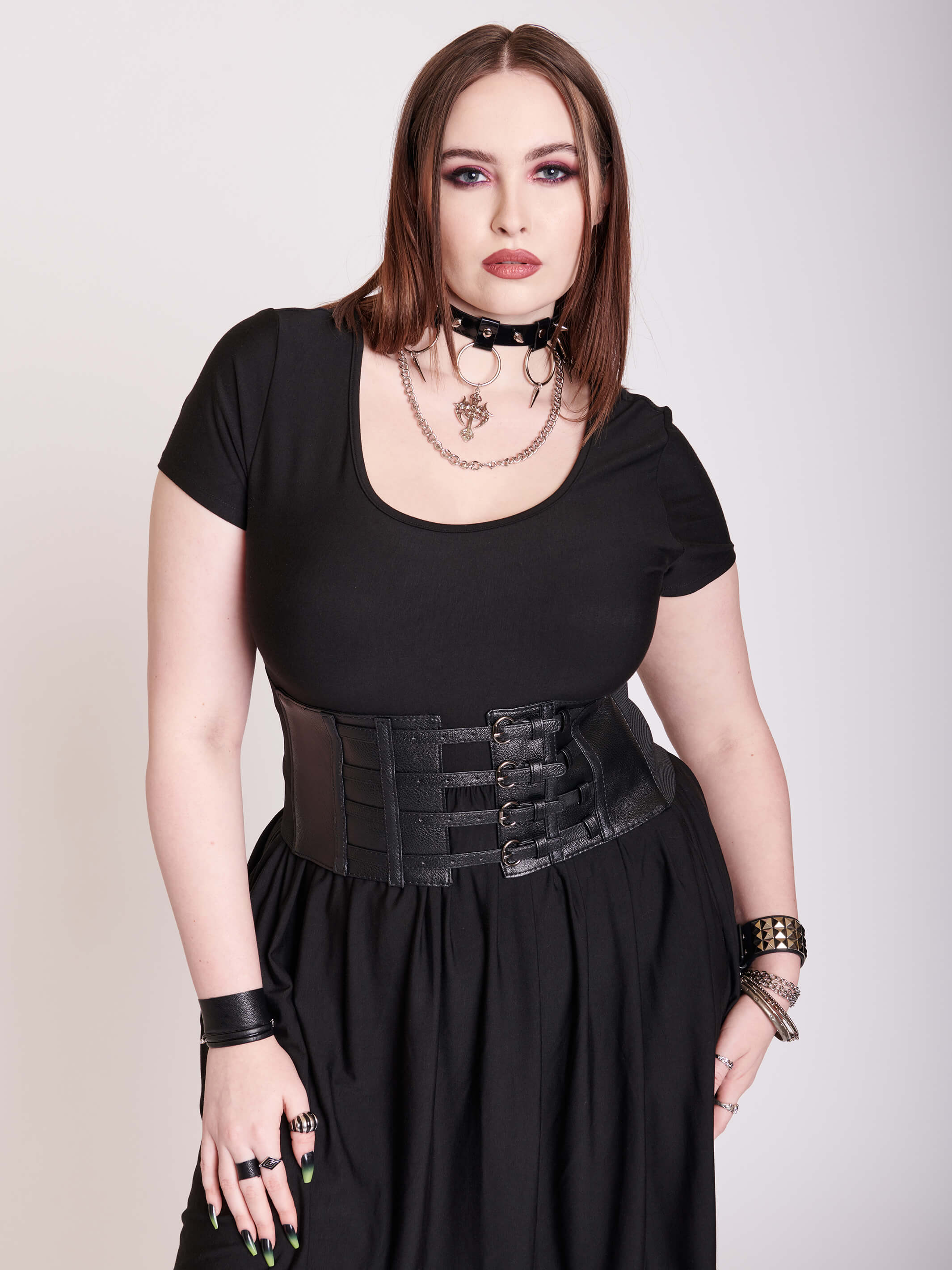How To Wear The Corset Belt Trend, Plus Size Style