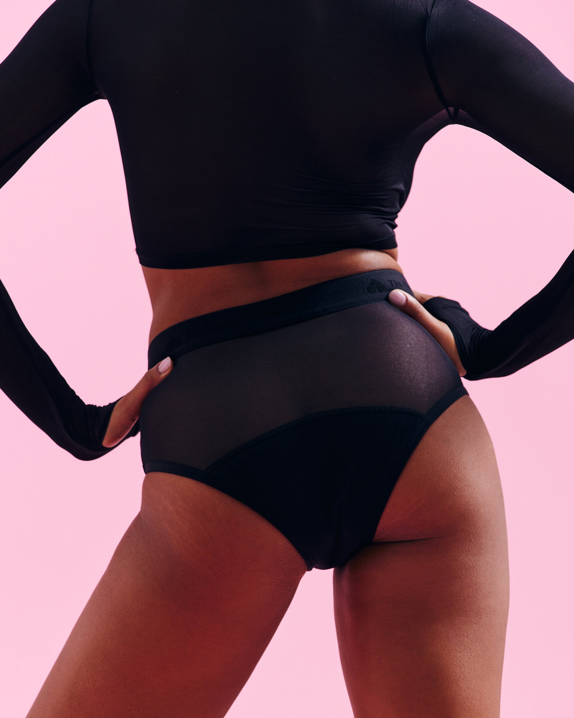 Period Panty Hipster period underwear black shop online