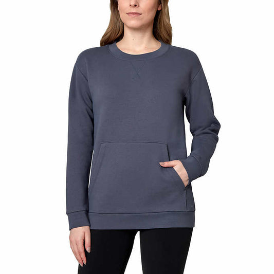 Mondetta Ladies' Knit Fleece Crewneck