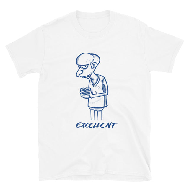 Mr. Burns Excellent 76ers Short-Sleeve Unisex T-Shirt