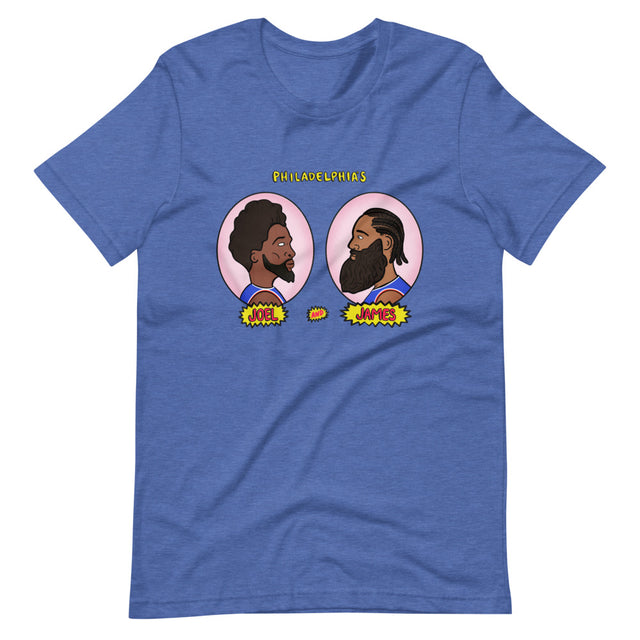 Joel Embiid and James Harden NBA 76ers Unisex t-shirt