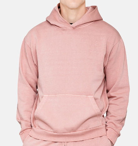 Heavyweight Hoodie, Pink - The Stronghold