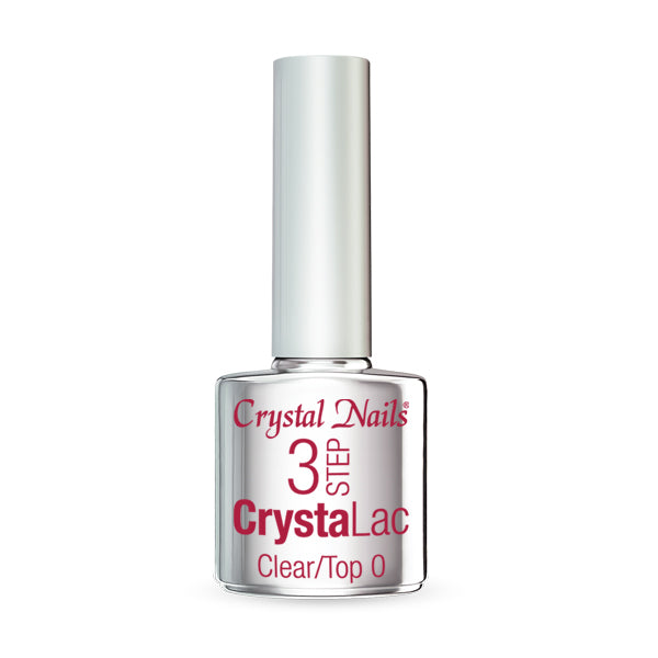 3 STEP CrystaLac - Clear/Top 0 crystal nails
