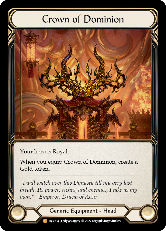 【FaB】Crown of Dominion Marvel