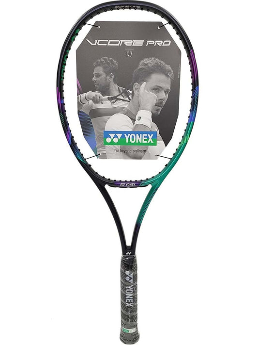 Yonex VCore Pro 97H 330g Green/Purple | Tenniszon